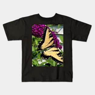 Tiger Swallowtail Butterfly Kids T-Shirt